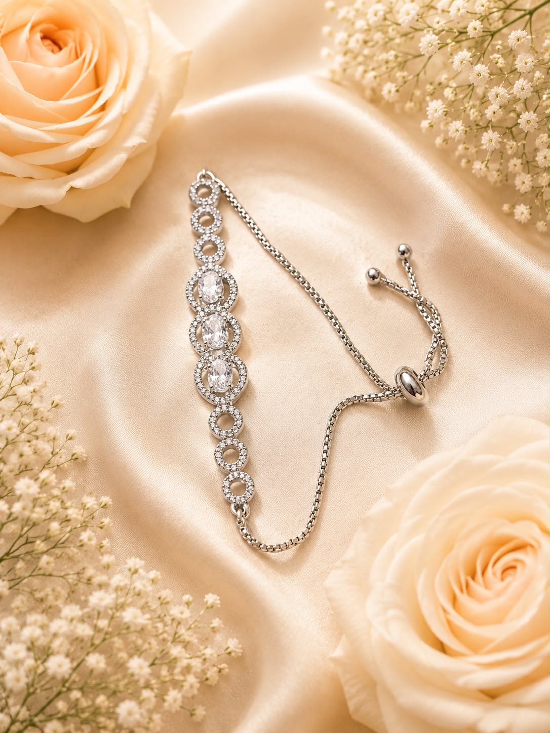 Adjustable Silver Bracelet